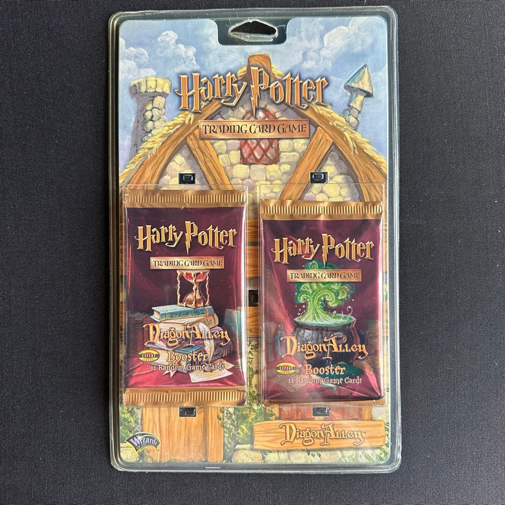 Harry Potter Trading Cards Diagon Alley Booster Pack 2001